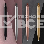 Ручка шариковая Parker Jotter Monochrome XL SE20 (CW2122756) Stainless Steel M син. черн. подар.кор., фото5