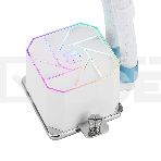 Водяное охлаждение для процессора Thermalright Aqua Elite 240 White ARGB V3 (240mm, White, ARGB/ Fans: 2x120mm, 66.17CFM, 25.6dBA, 1500RPM/ Pump height 53mm, 23dBA, 3300RPM, Rad thickness 27mm/ S: 1200, 1700, 1851, 2011, 2066, 115X, AM4, AM5), фото9