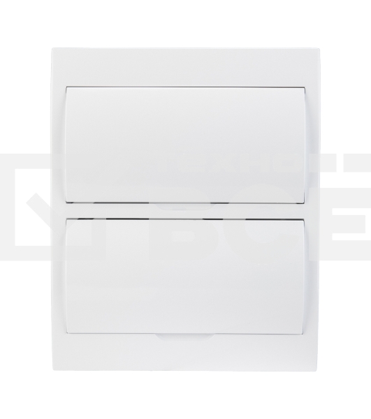 Бокс пластиковый Rexant ЩРН-П-24 IP41 белый (белая дверца)