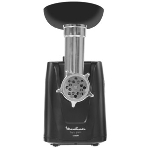 Мясорубка электрическая Moulinex ME112832 черный/серебристый, 1600 Вт, 1.9 кг/мин, реверс, защита от перегрузки, насадки - 5, фото10