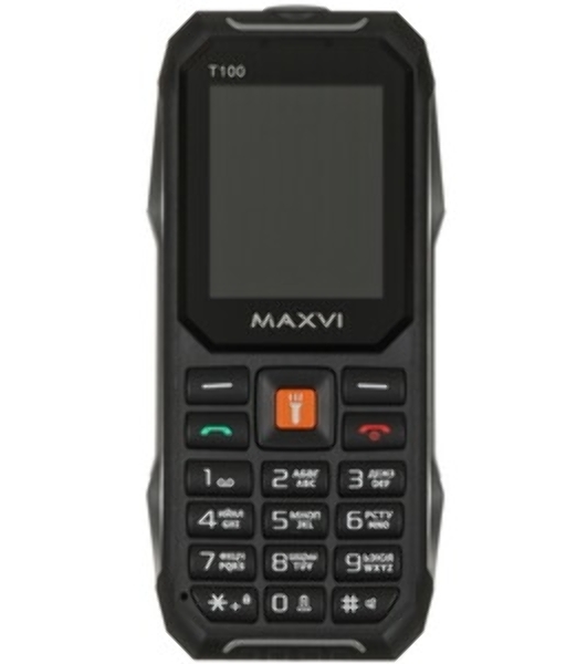 Мобильный телефон Maxvi T100 оранжевый