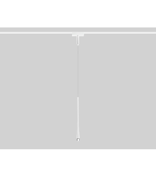Светильник трековый светодиодный GV1636 WH белый IP20 6W 4200K 48V 38° D36*1500