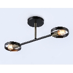 Светильник Ambrella light TR8225/2 BK/SB черный/бронза E27/2 max 40W 510*165*190, фото4
