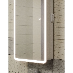 Зеркальный шкаф Bau Stil 40х80, LED подсветка, сенсор, плавное закрывание, оборачиваемый, фото4