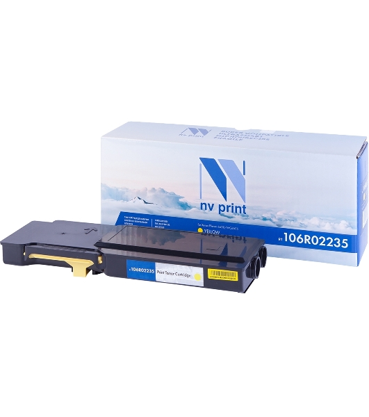 Картридж лазерный NVPrint совместимый Xerox 106R02235 Yellow для Phaser 6600/WC6605 (6000k)
