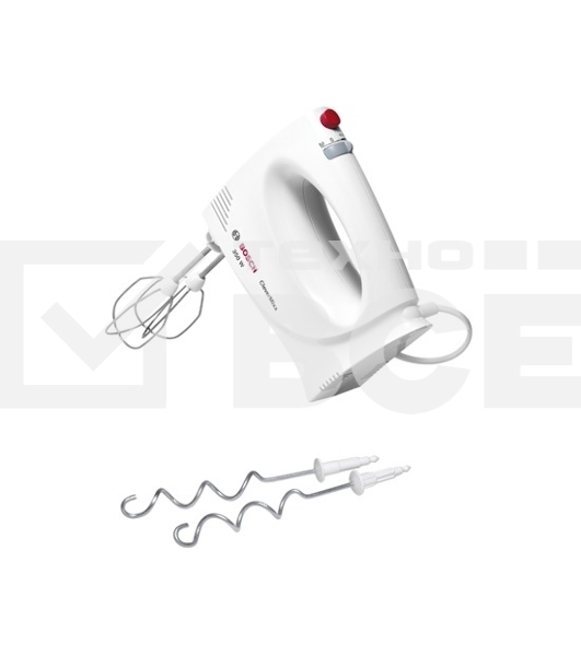 Миксер ручной Bosch MFQ3030 350Вт белый