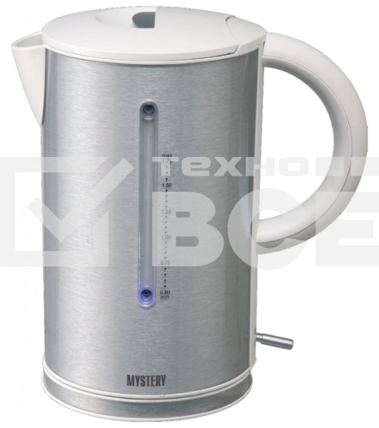 Чайник Mystery  MEK-1614 dark grey (темно-серый, 1.7 л, 2200 Вт)