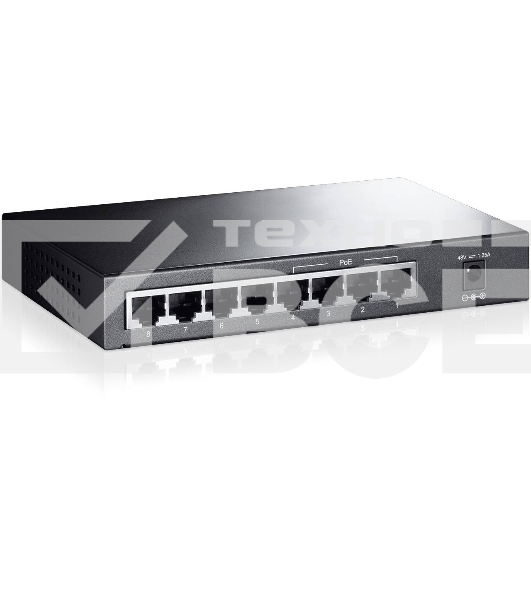 Коммутатор TP-Link SMB TL-SF1008P Коммутатор 8-port 10/100M Desktop PoE Switch
