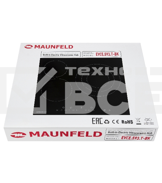 Варочная панель электрическая Maunfeld EVCE.593.T-BK