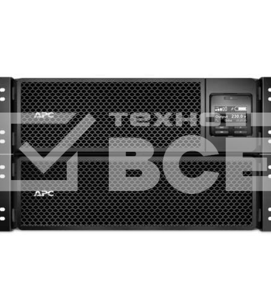 Источник бесперебойного питания APC Smart-UPS SRT SRT8KRMXLI 8000Вт 8000ВА черный