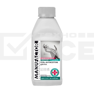 Гель-антисептик для рук MANUFACTOR, ПВХ, 500 мл N30815