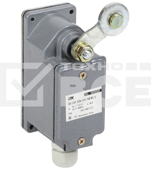 Выключатель концевой ВП 16Г-23Б-231-55 У2.3 1з+1р IP55 IEK KV-1-16-1