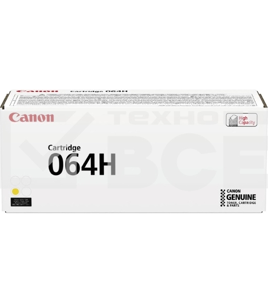 Картридж лазерный Canon CRG 064 HY (4932C001) желтый (10400 стр., повышенной ёмкости) для Canon MF832Cdw