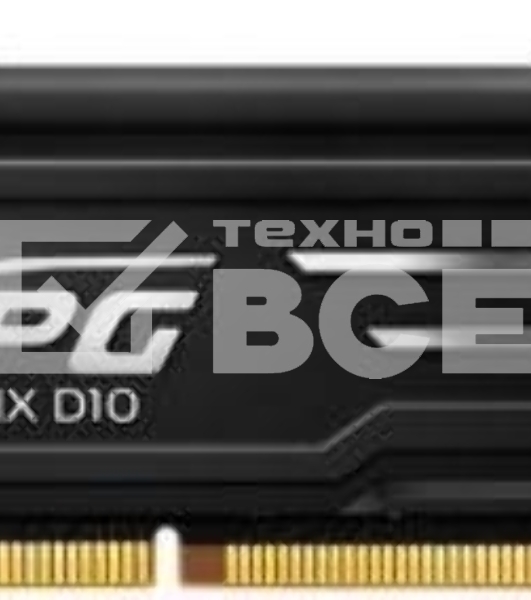 Оперативная память XPG Gammix D10, DDR4, 16GB (1x16GB), 3600MHz, CL18, с радиатором, черный