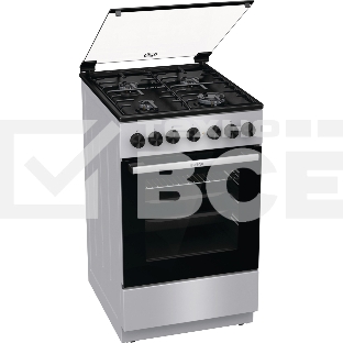 Комбинированная плита Gorenje GK5B40SH серебристый