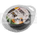 Леска для триммера двухкомпонентная эллипс, 3,0мм х 15м, блистер EXTRA CORD Denzel, фото 1