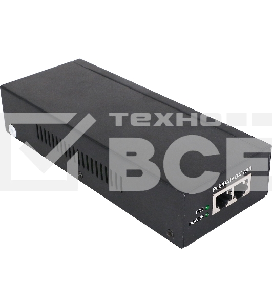 Инжектор PoE Digma DNP90W52GWXM 100/1000/2500/10GbASE-T 90Вт 100-240В(АС)