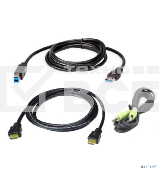 Комплект кабелей USB, HDMI для KVM-переключателя (1.8м)/ Cables  USB, HDMI for KVM- (1.8м)