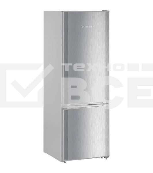 Холодильник Liebherr CUELE 2831-26 001  серебристый  двухкамерный 219/53л морозилка  снизу