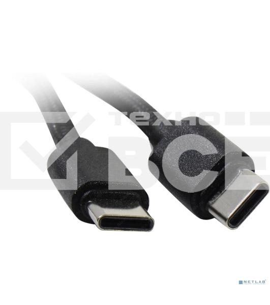 Кабель 5bites TC202-612B Type-C, CM-CM, 60W, 1.2M, черный