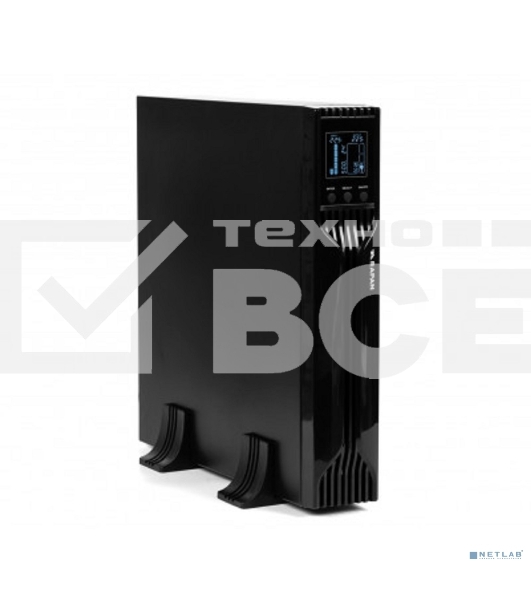 Источник бесперебойного питания ИБП Бастион RAPAN-UPS 1000 RACK+2x9Ah (700 Вт, Line-interactive, встроенные АКБ 2шт.x 9Ah) (8958)
