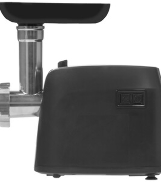 Мясорубка электрическая Moulinex ME112832 черный/серебристый, 1600 Вт, 1.9 кг/мин, реверс, защита от перегрузки, насадки - 5