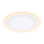Встраиваемый cветодиодный светильник Ambrella light DCR379 18W+6W 6400K/3000K 85-265V D245*28, фото4