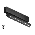 Управляемый светодиодный светильник для шинопровода Magnetic Ambrella light GL1342 BK черный IP20 12W 3000K-6400K 220V 24° 232*25*112 (Без ПДУ), фото8