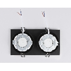 Светильник Ambrella light TN51920/2 BK черный GX53 max 12W 220*115*23, фото4