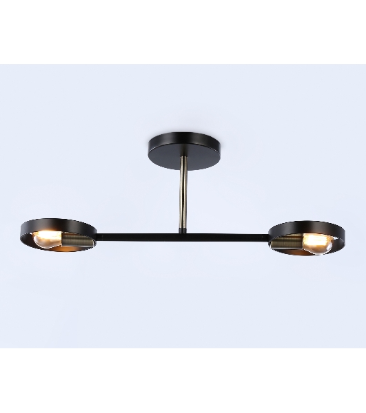Светильник Ambrella light TR8225/2 BK/SB черный/бронза E27/2 max 40W 510*165*190
