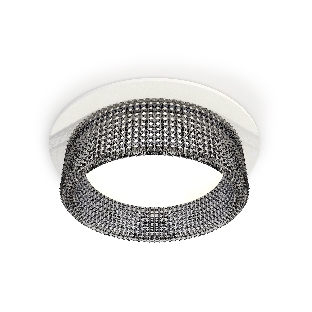 Комплект встраиваемого светильника Ambrella light XC8050031 SWH/BK белый песок/тонированный GX53 (C8050, N8484)