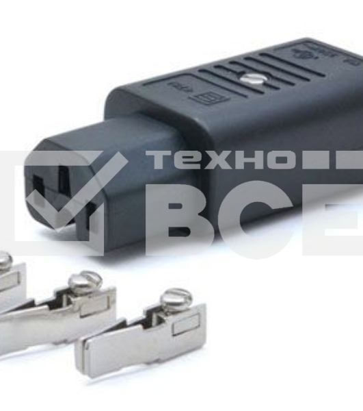 Вилка Lanmaster C13 LAN-IEC-320-C13