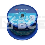 Диск CD-R Verbatim 700Mb 48x Cake Box (50шт) (43343), фото4
