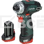 Дрель-шуруповерт Metabo PowerMaxx BS 600984000, Аккумуляторный, 10,8В, 2 АКБ, фото7