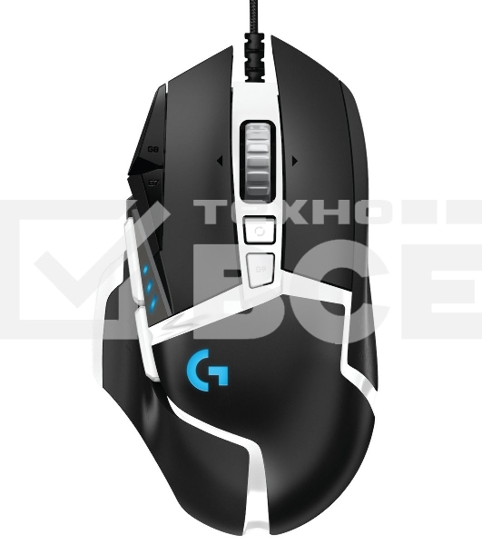 Мышь Logitech G502 SE HERO Corded Gaming Mouse  <USB, Black/White, EWR2, Retail> 910-005730
