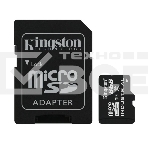 Флеш карта Kingston 8Gb microSDHC Industrial C10 A1 pSLC Card + SD Adapter, фото3