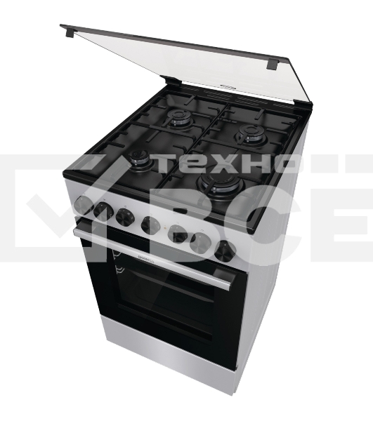 Комбинированная плита Gorenje GK5B40SH серебристый
