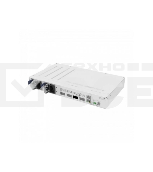 Коммутатор Mikrotik CRS504-4XQ-IN, 1x10Base-T/100Base-TX, 4xQSFP28, Switching capacity 800 Gbps