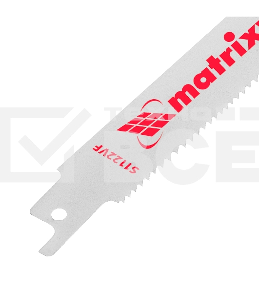Полотна универсальные для сабельной пилы S1122VF,200/1,8-2,5 мм, Bimetal, 2шт., PRO Matrix