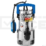 Насос ЗУБР НПГ-Т3-750-С профессионал т3 погружной дренажный для грязной воды d частиц до 35мм 750В, фото6