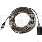 Кабель USB2.0-repeater, удлинительный активный <Am-->Af> 10м, Telecom <TUS7049-10M>, фото4