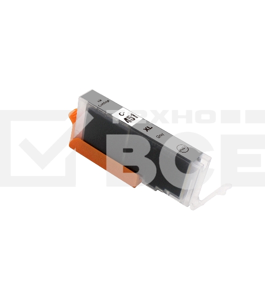 Струйный картридж NV Print CLI-451XL (NV-6476B001) Gray для Canon Pixma iP8740, MG6340/ MG7140/ MG7540 (12 мл)