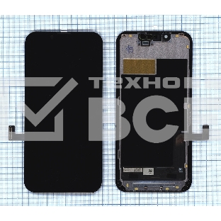 Дисплей (модуль) для Apple iPhone 13 mini в сборе с тачскрином (Incell), черный