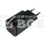 Зарядное устройство Cablexpert MP3A-PC-43, 30Вт, 3А, быстрая зарядка QC3.0/PD, 2 порта: USB и Type-C, черный, пакет, фото5