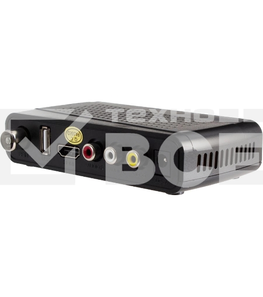 Ресивер DVB-T2 Hyundai H-DVB520 + WiFi-адаптер черный