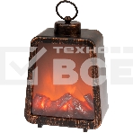 Светодиодный камин Neon-night Лофт с эффектом живого огня 17х10х24,5 см, 3хС (не в комплекте) и USB (в комплекте), фото2