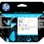 Картридж струйный HP №91 C9461A пурпурный/желтый печатающая головка для HP DJ Z6100, фото3