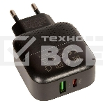 Зарядное устройство BOROFONE BA46A Premium, один порт USB, один порт Type-C, PD, 18W, 5V, 3.0A, черный, фото3