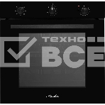 Встраиваемый электрический духовой шкаф MONSHER MOE 6006 Noir, 6 режимов: Нижний нагрев, Макси-Гриль с конвекцией, Разморозка, Режим подсветка, Традиционный нагрев, Макси-Гриль, Нижний нагрев с конвекцией, Конвекция, механические переключатели, механическ, фото3