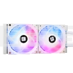 Водяное охлаждение для процессора Thermalright Aqua Elite 240 White ARGB V3 (240mm, White, ARGB/ Fans: 2x120mm, 66.17CFM, 25.6dBA, 1500RPM/ Pump height 53mm, 23dBA, 3300RPM, Rad thickness 27mm/ S: 1200, 1700, 1851, 2011, 2066, 115X, AM4, AM5), фото6